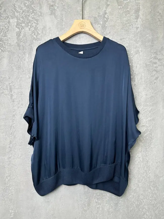 Блуза атлас 23006 фото 23