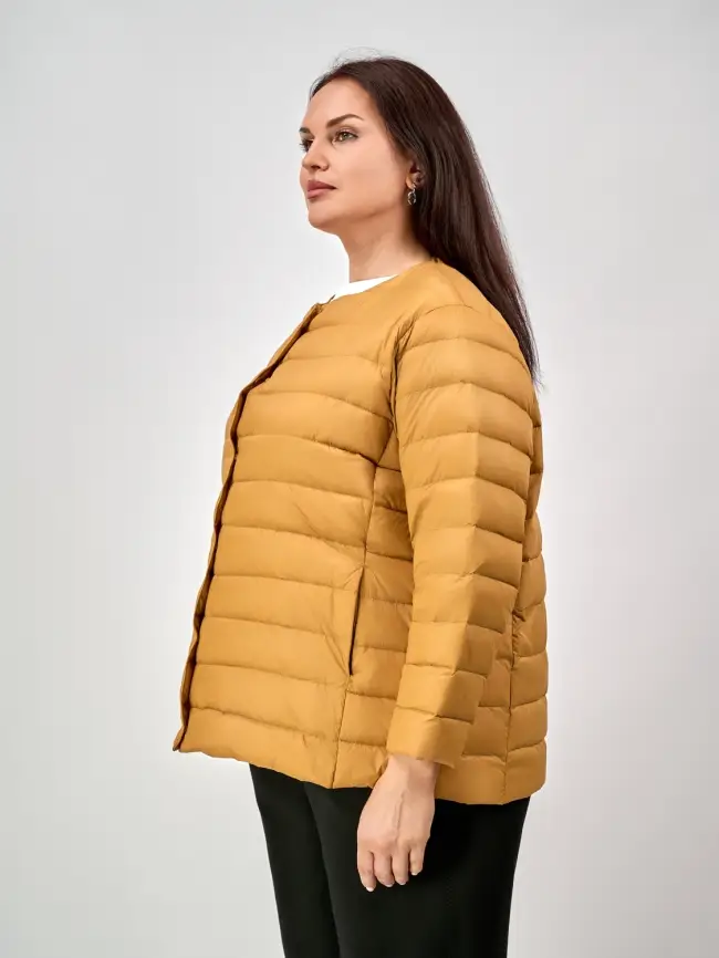 Легкая пуховая куртка 8802 фото 109