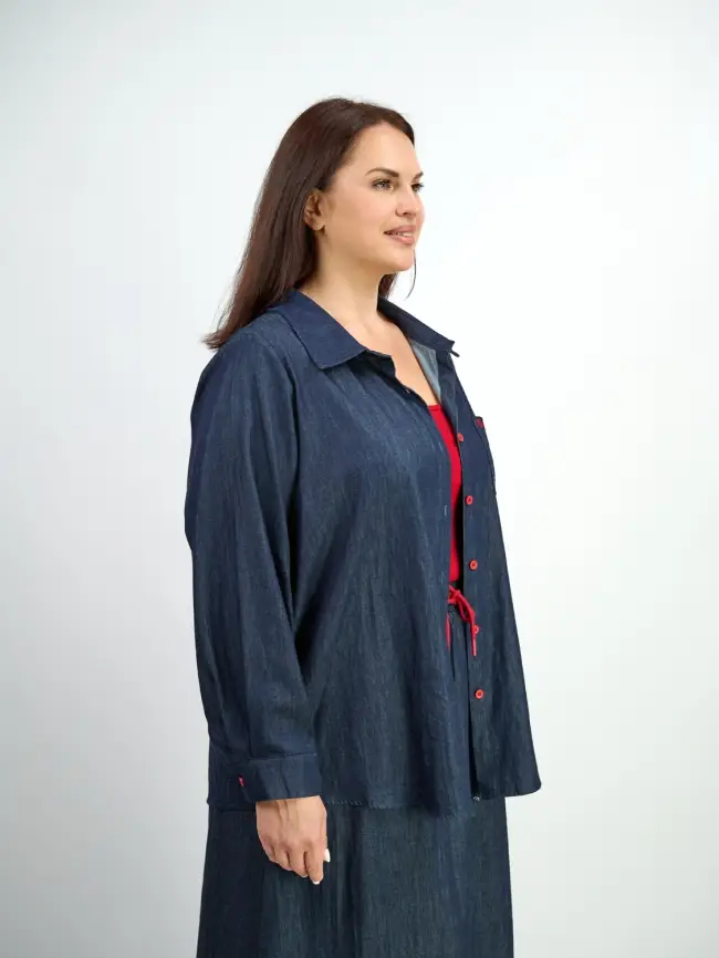 Костюм тройка 8102 Размеры 48-56 фото 7