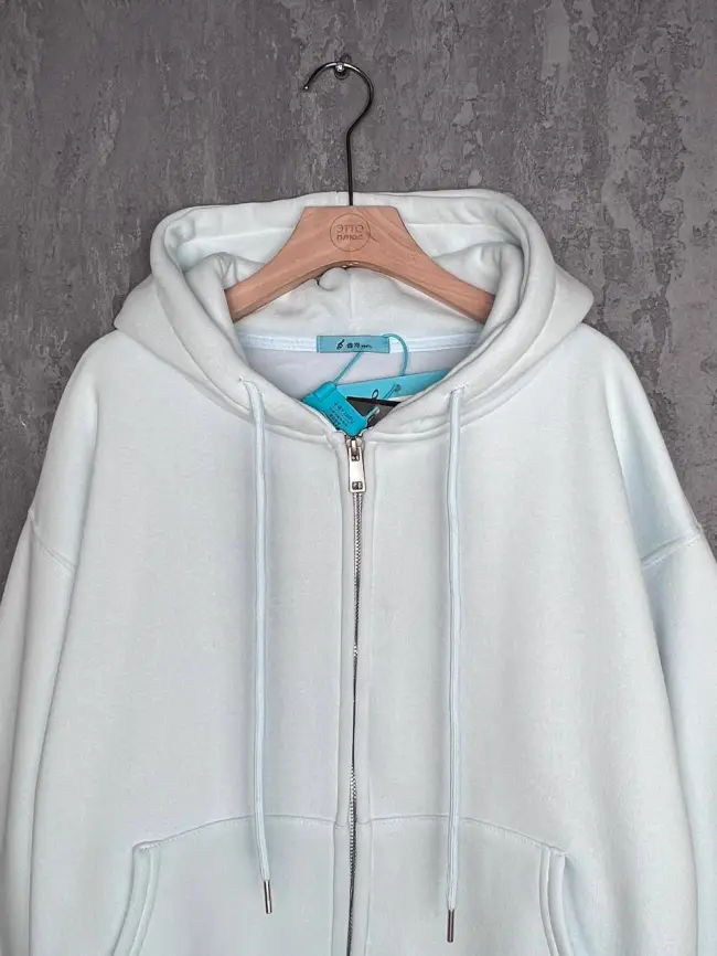 Худи зип утепленное 10 Размер 46-54 фото 18