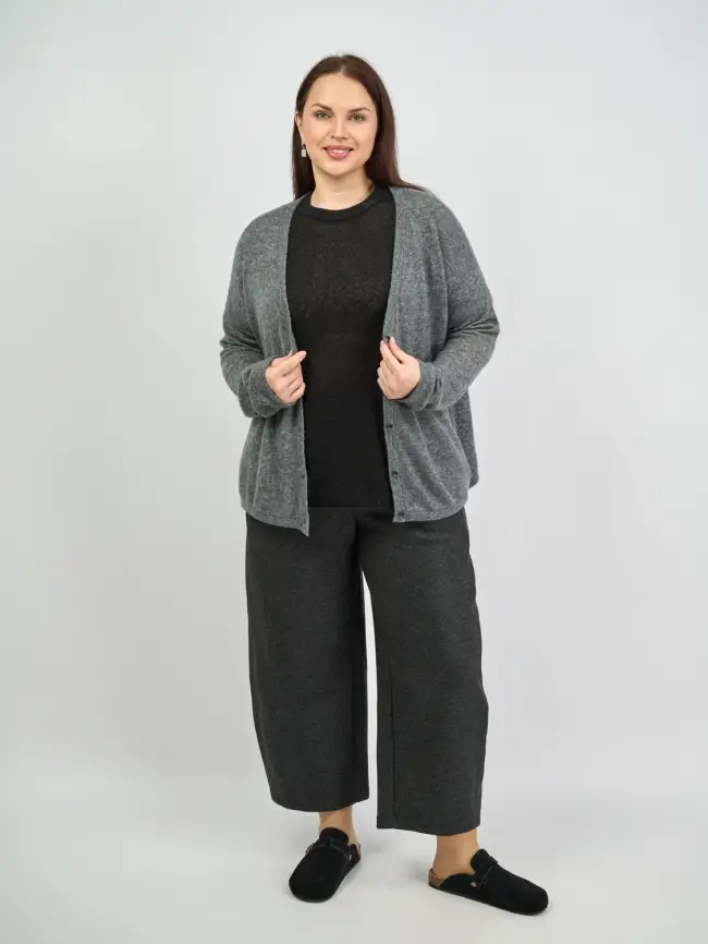 Джемпер-Кардиган 1854 Размер 50-58 фото 39