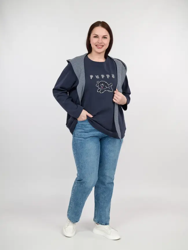 Лонгслив 3929 Размер 54-60 фото 3