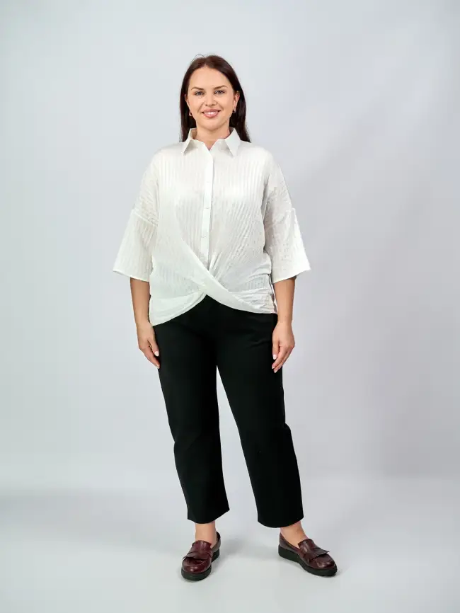 Блуза с коротким рукавом 88271 Размер 54-60 фото 10