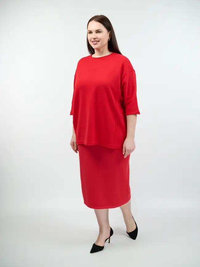 Джемпер ЭттоПлюс 1002 Размер 50-58 фото 135