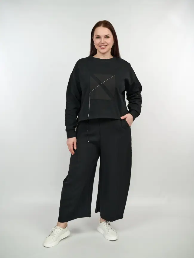 Лонгслив Бэст "Квадрат" 2383 Размер 48-54 фото 5