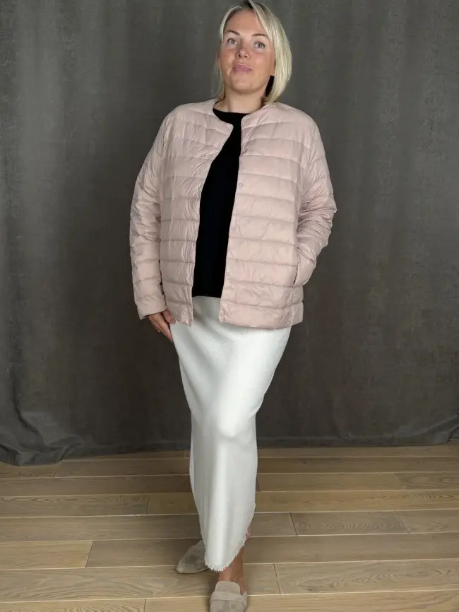 Легкая пуховая куртка 8802 фото 154