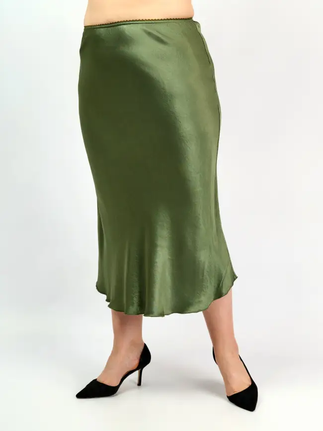 Юбка атлас 9298-1 Размер 48-56 фото 71