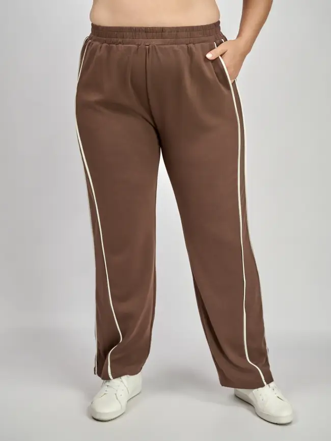 Брюки с лампасами 82677 Батал ЭТТО ПЛЮС фото 5