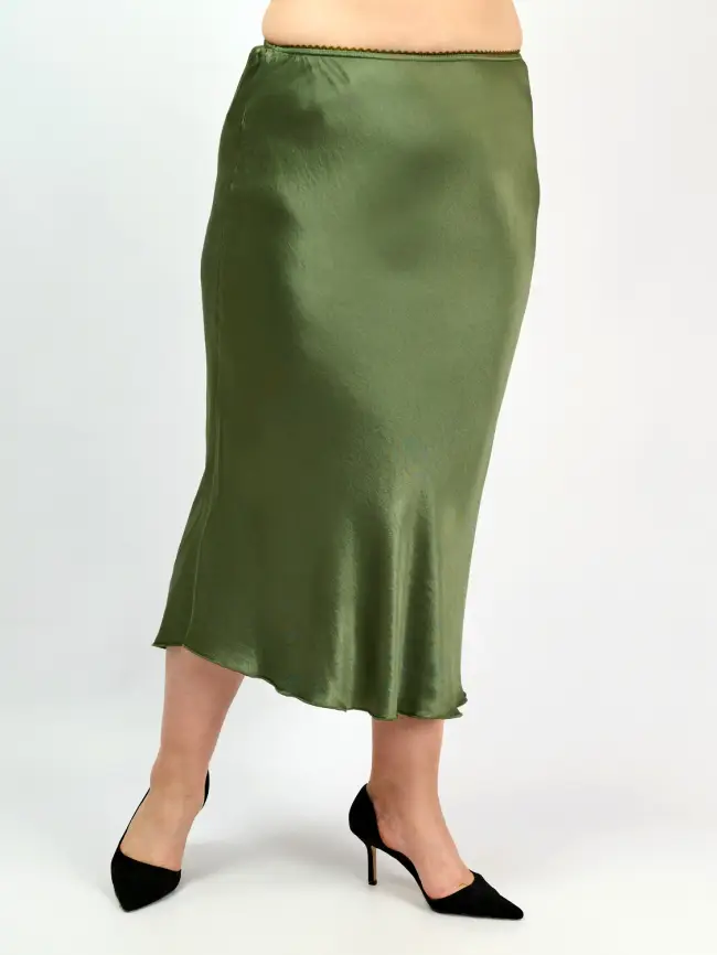 Юбка атлас 9298-1 Размер 48-56 фото 70