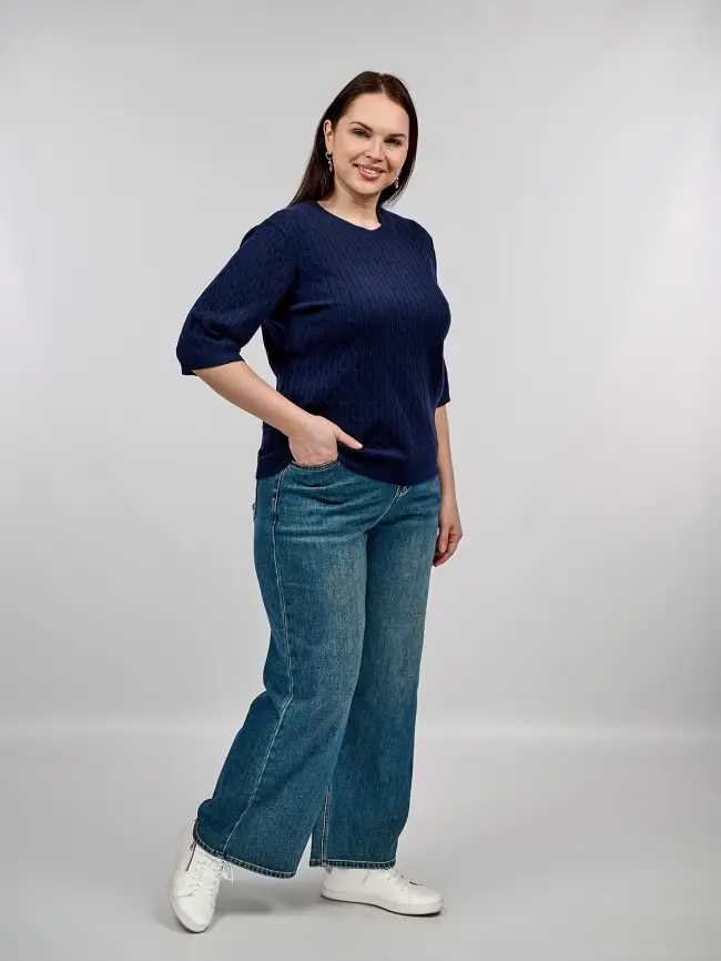 Джемпер 68525 ЭттоПлюс Размер 48-56 фото 41