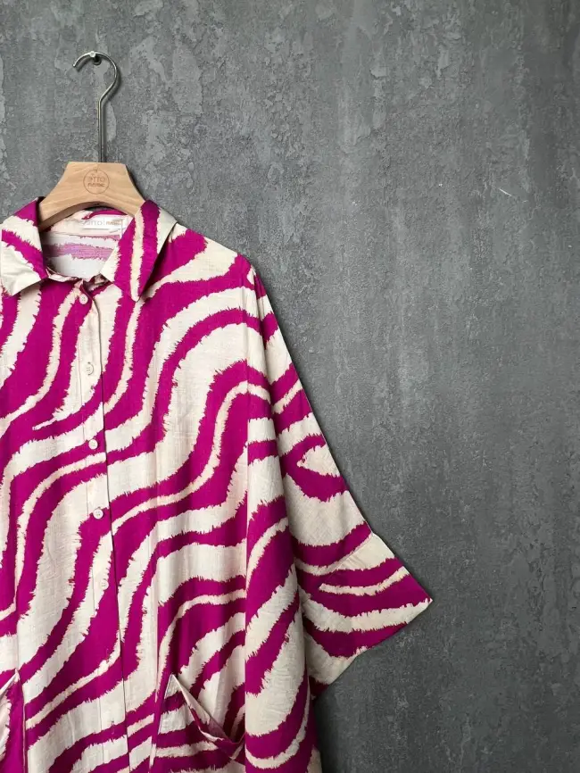 Платье рубашка ЭттоПлюс 028-1 размер 52- 60 фото 7