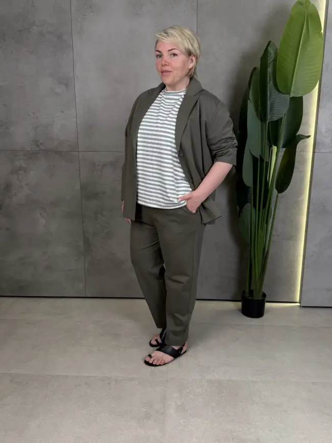 Брюки 33494 ЭттоПлюс размеры 52- 58 фото 134