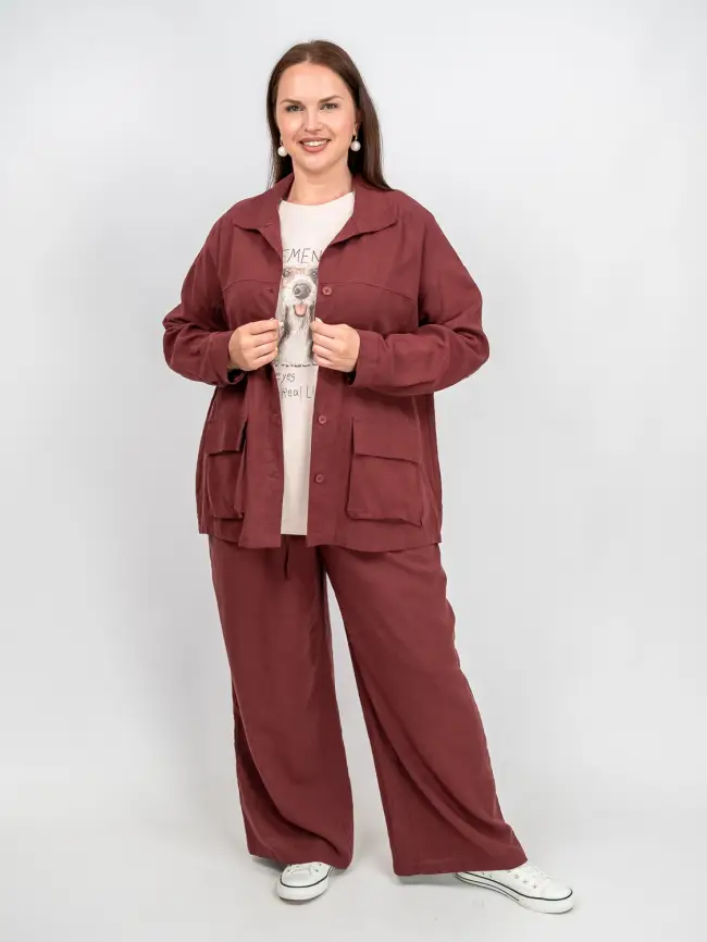 Рубашка-пиджак 25012 фото 24