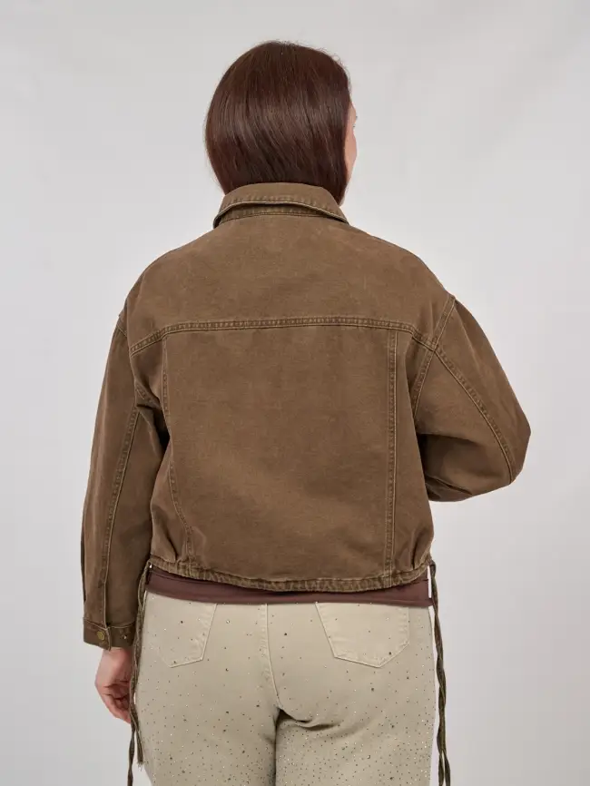 Куртка джинсовая  88111 Размер 48-56 фото 3