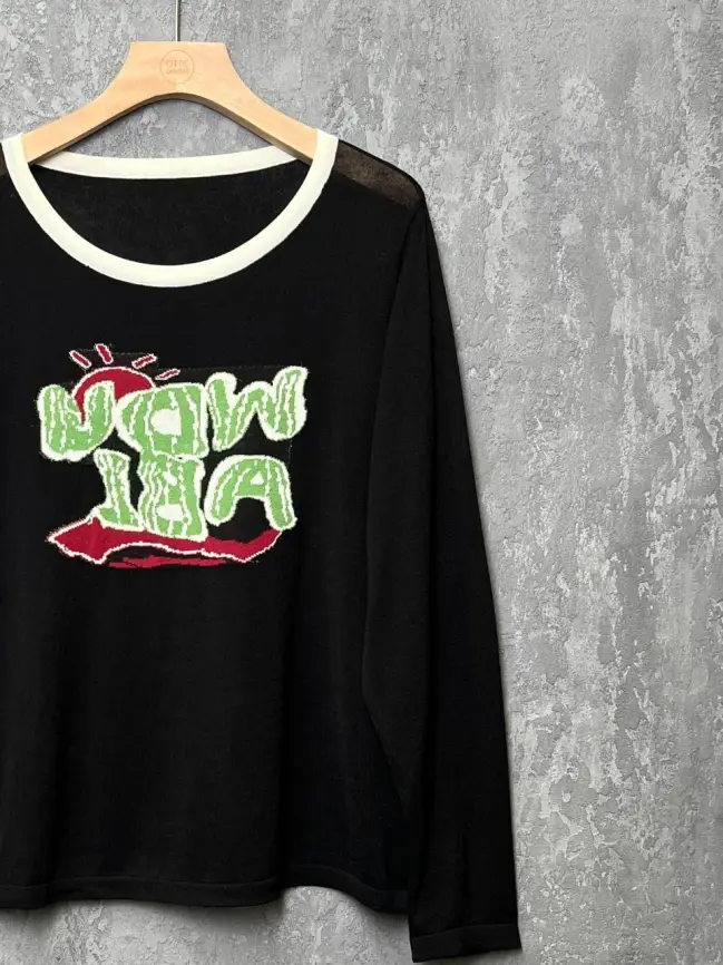 Джемпер с принтом 22717 размер 50- 58 фото 24