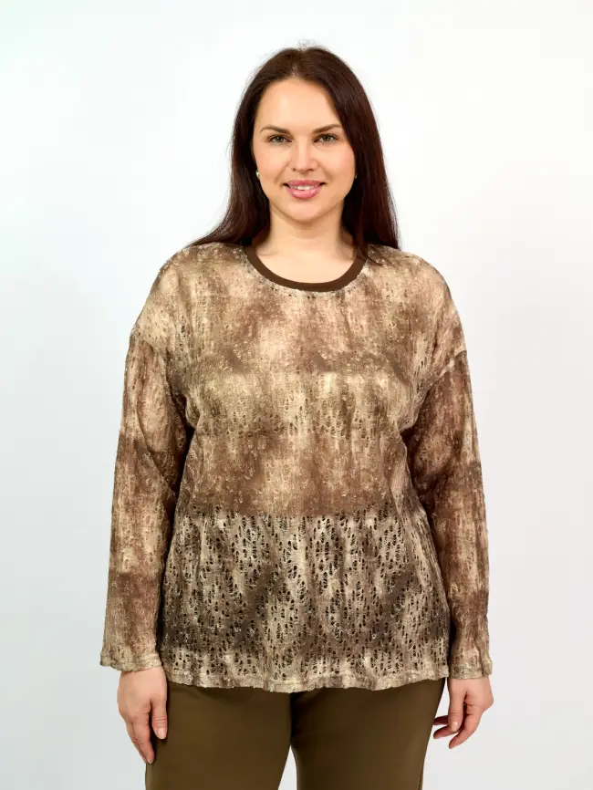 Лонгслив 8110 Размер 52-58 фото 1