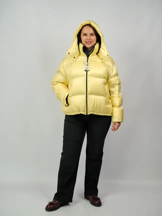 Пуховик зимний короткий 9903 Размер 50-58 фото 48