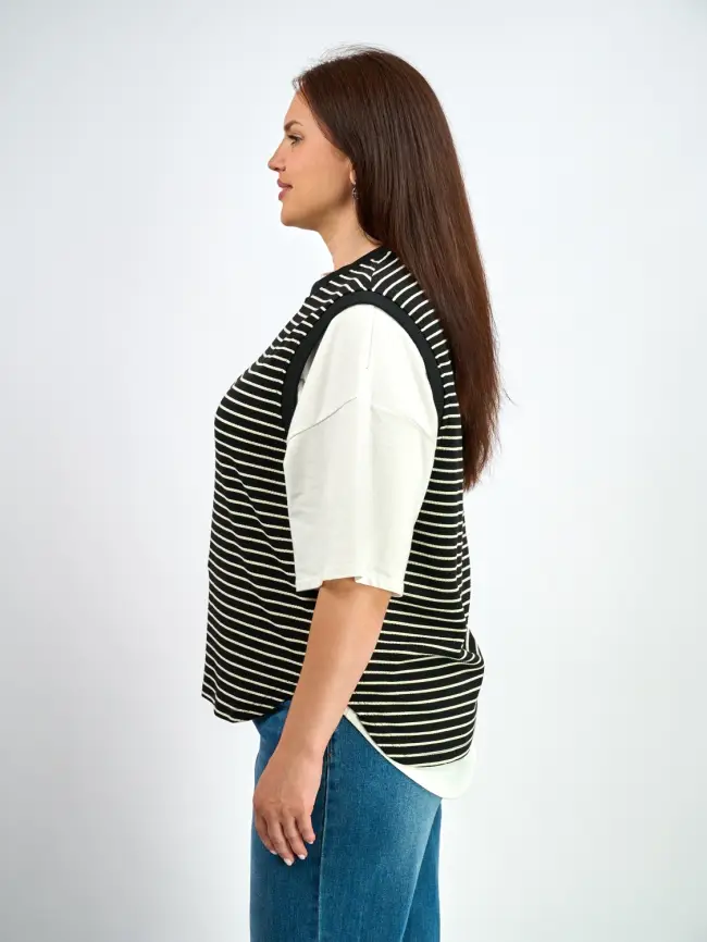 Жилет вязаный 02588 фото 13