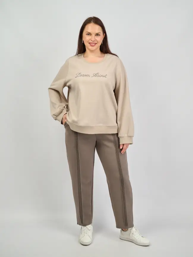 Брюки ЭттоПлюс 25270 Размеры 54-60 фото 52