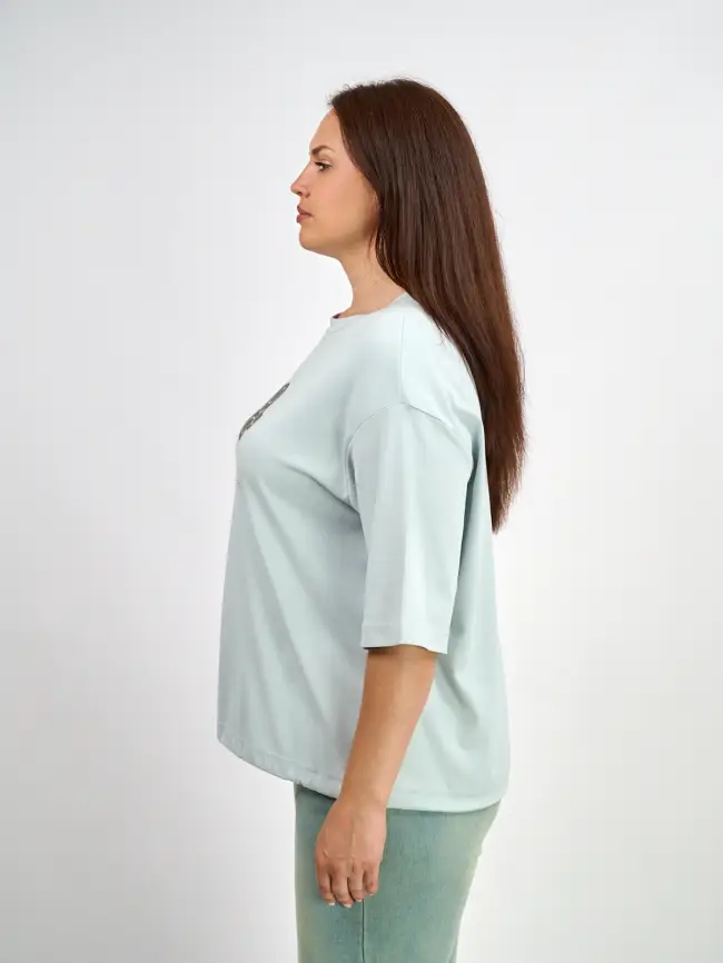 Лонгслив с принтом 95047 фото 29