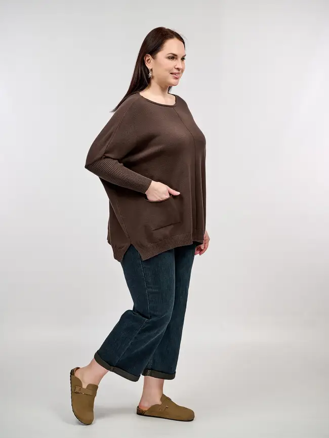 Джемпер 1444 Италия Размер 50-58 фото 83