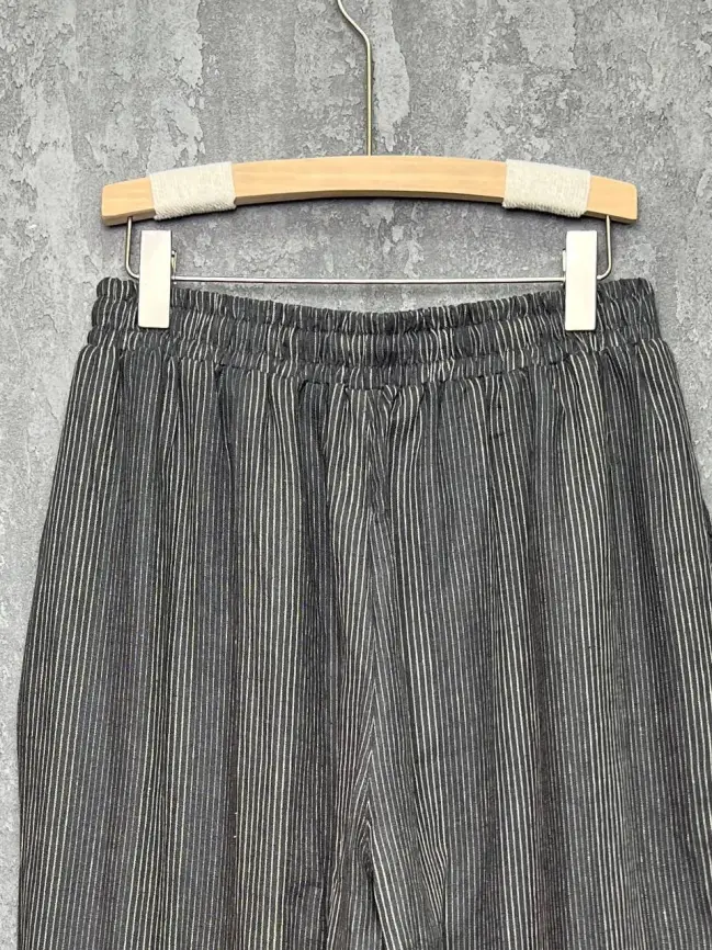 Брюки лен 25002 фото 13