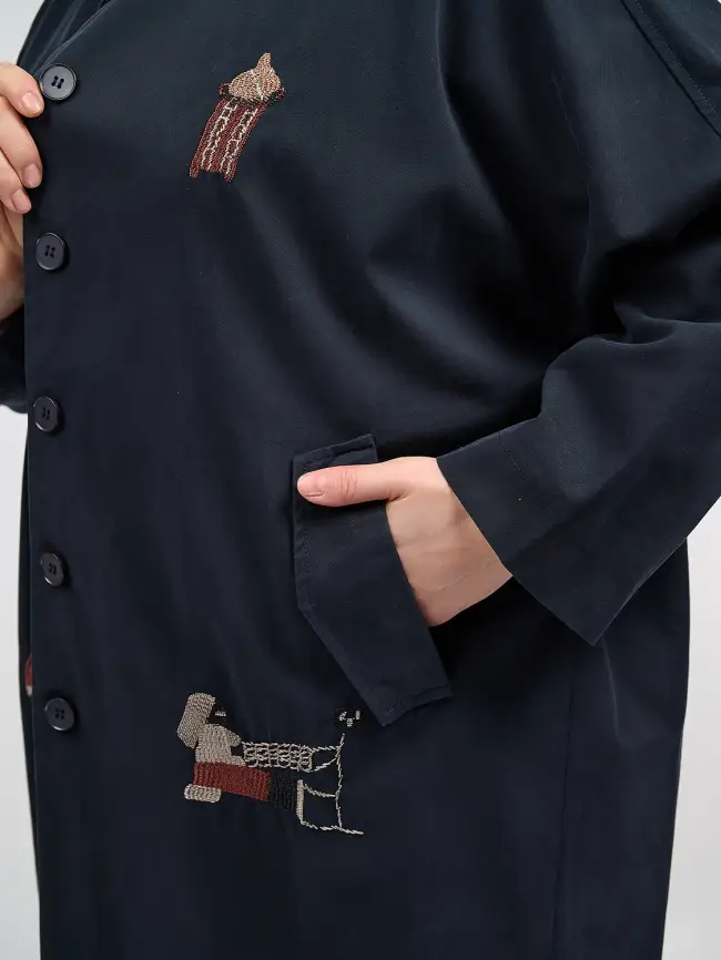 Плащ 3501 Размер 50-58 фото 8