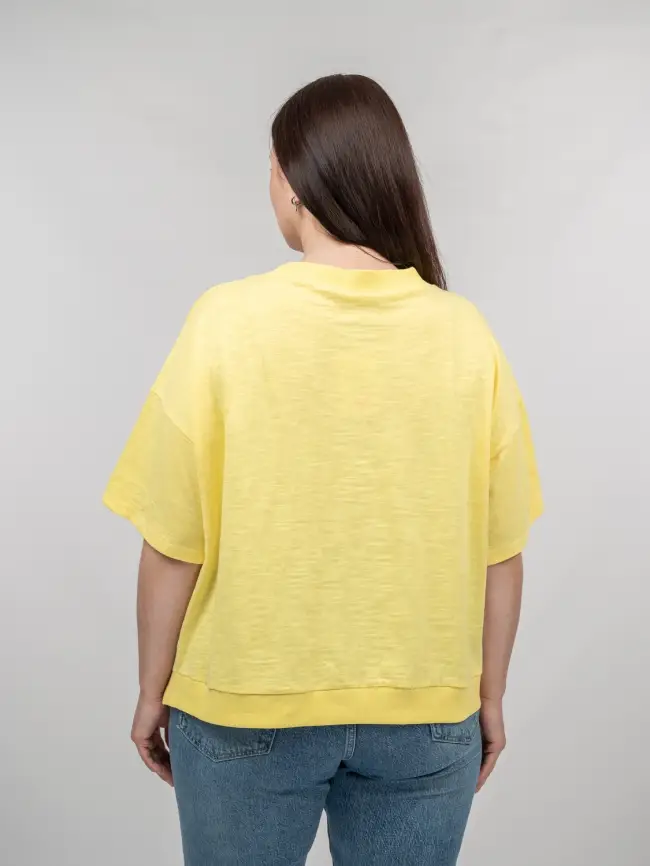 Футболка 039 (желтый, 2) Уценка фото 7