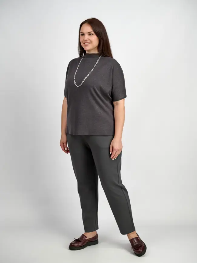 Джемпер короткий рукав ЭттоПлюс 707 Размер 50-58 фото 69