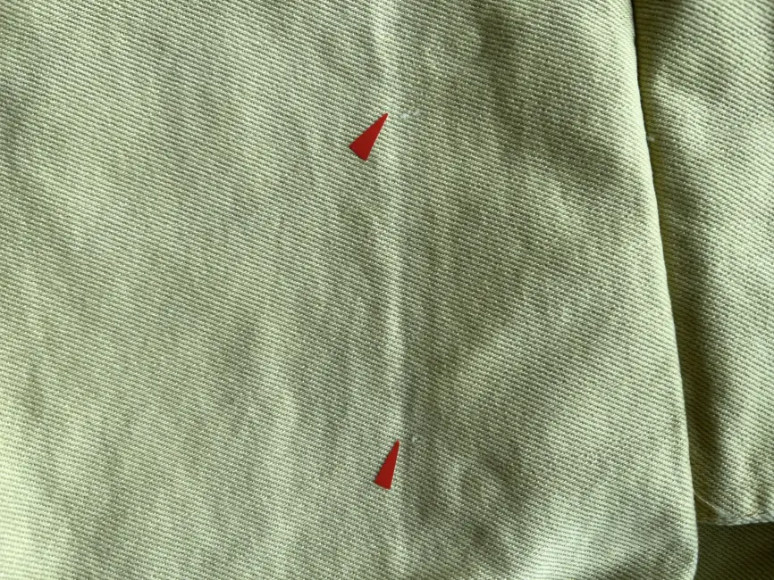 Куртка джинсовая(желтый) 88203 Уценка фото 3