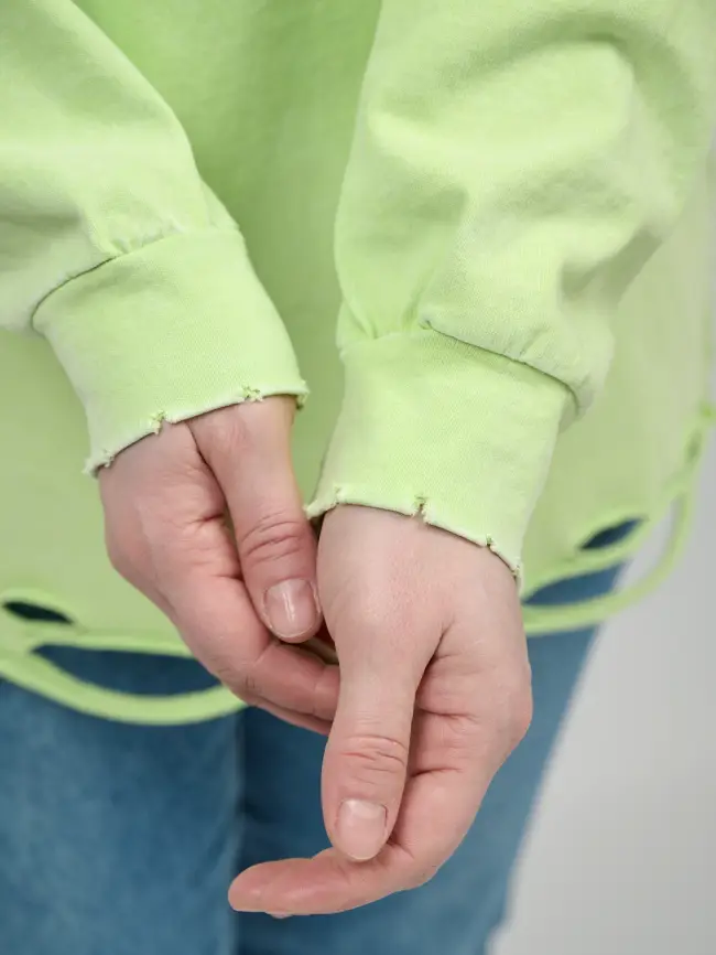 Лонгслив рваный 9938 Размер 50-56 фото 56