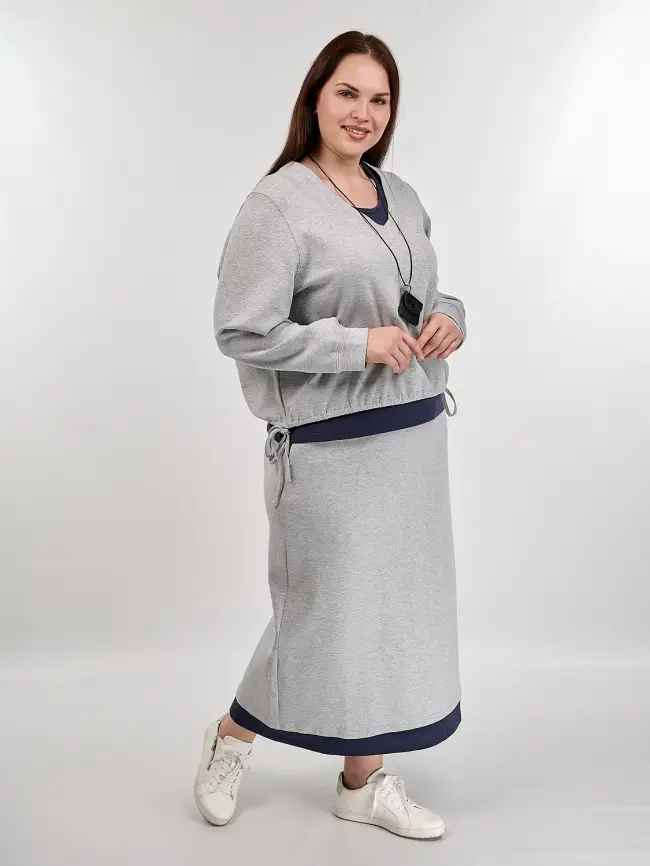 Костюм тройка 0093 Размеры 54-58 фото 3