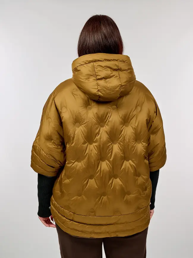 Куртка с трикотажным рукавом 6560 фото 24