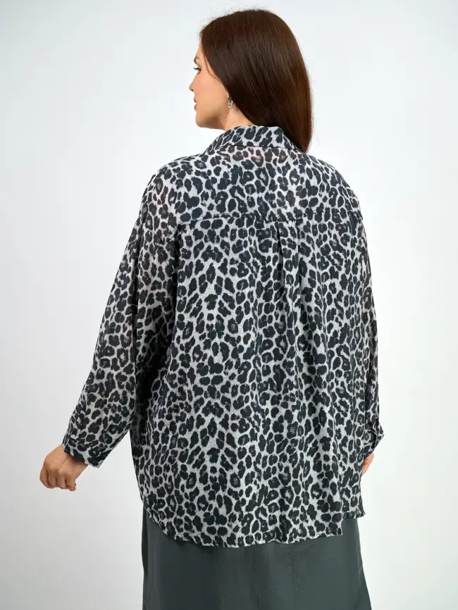 Блуза ЭттоПлюс 0022 Размеры 50-58 фото 6