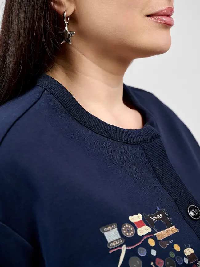 Кардиган 9129-1 Размер 50-58 фото 5