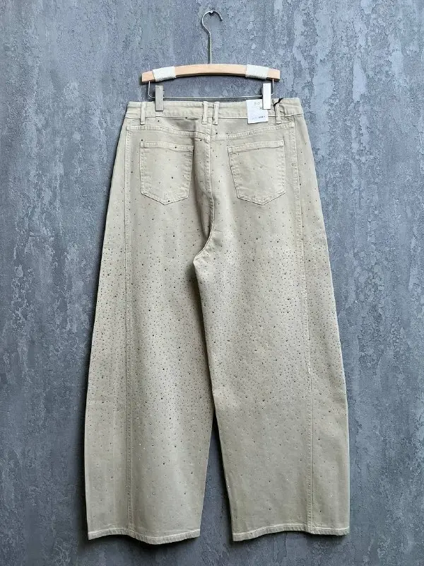 Джинсы в стразах 6788 Размеры 52-58 фото 42