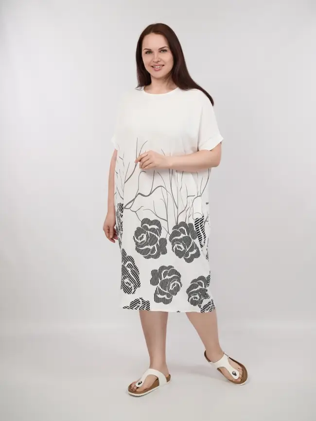 Платье ЭттоПлюс 1689 Размер 50-56 фото 2