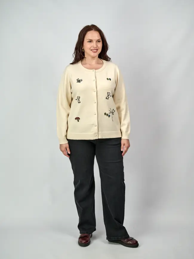 Джемпер 23196 Размер 46-56 фото 43