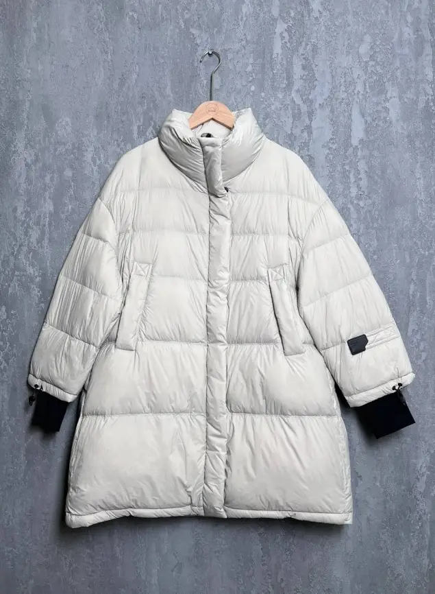 Полупальто пуховое 873 Размер 48-54 фото 2