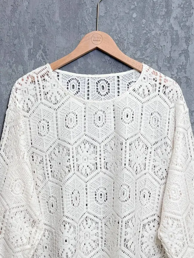 Джемпер 1266 Размер 52-58 фото 9