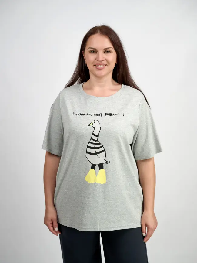 Футболка с принтом 