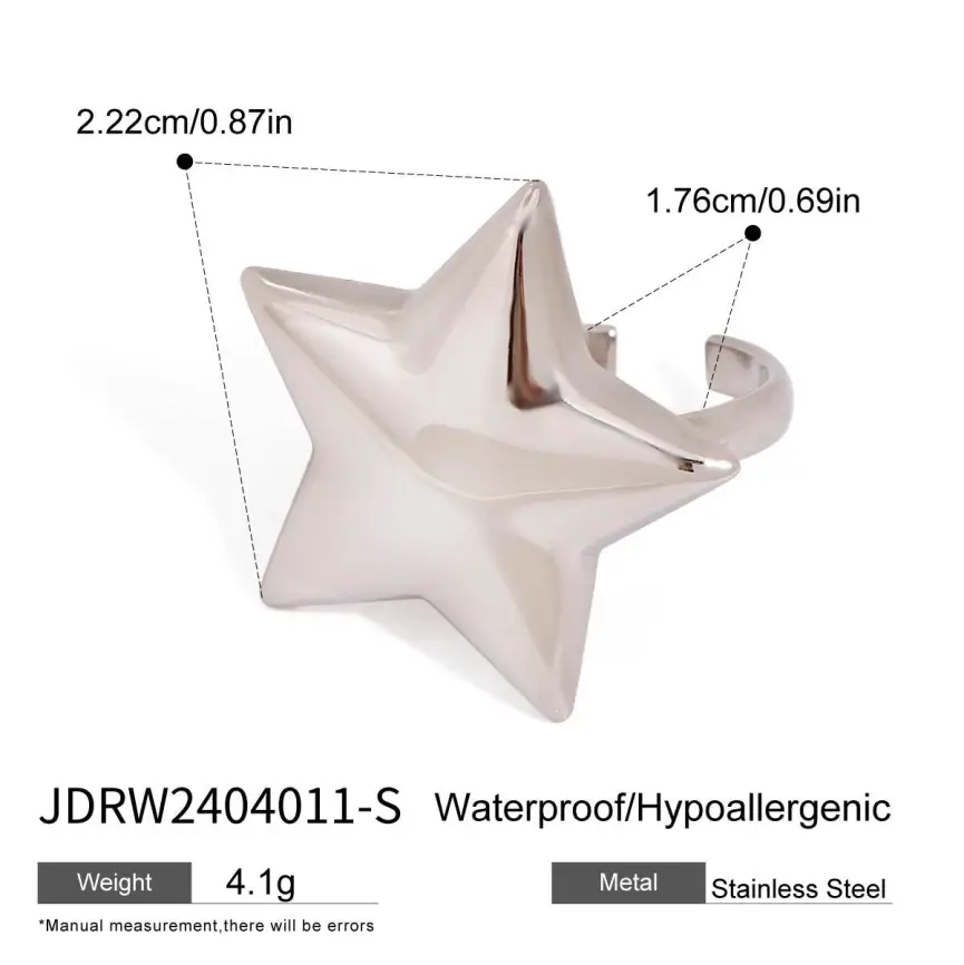 Кольцо Звездочка Б0220-2 фото 2