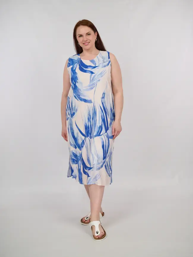 Сарафан ЭттоПлюс 0024 размеры 52- 58 фото 1