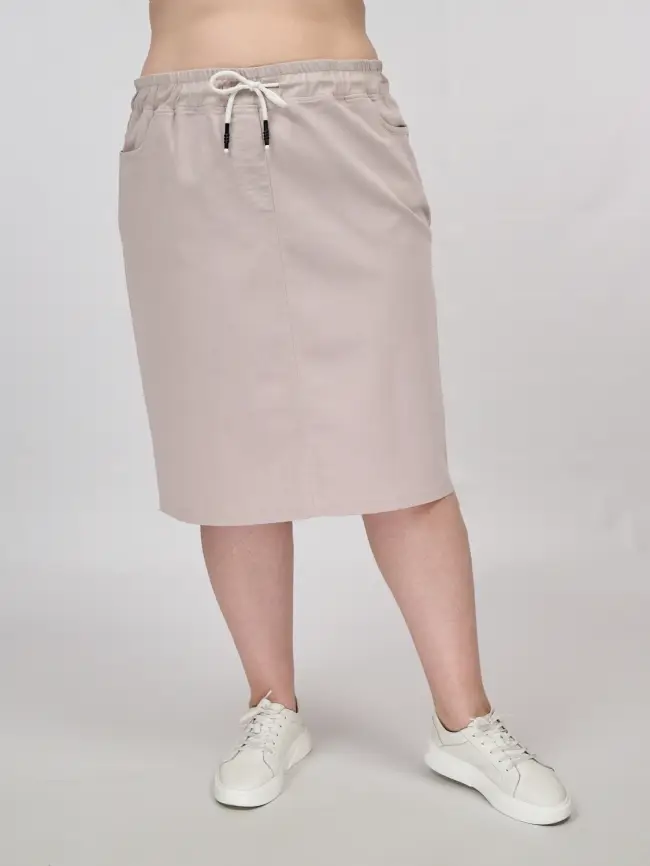 Джинсовая юбка Турция 501 Размер 56 фото 1