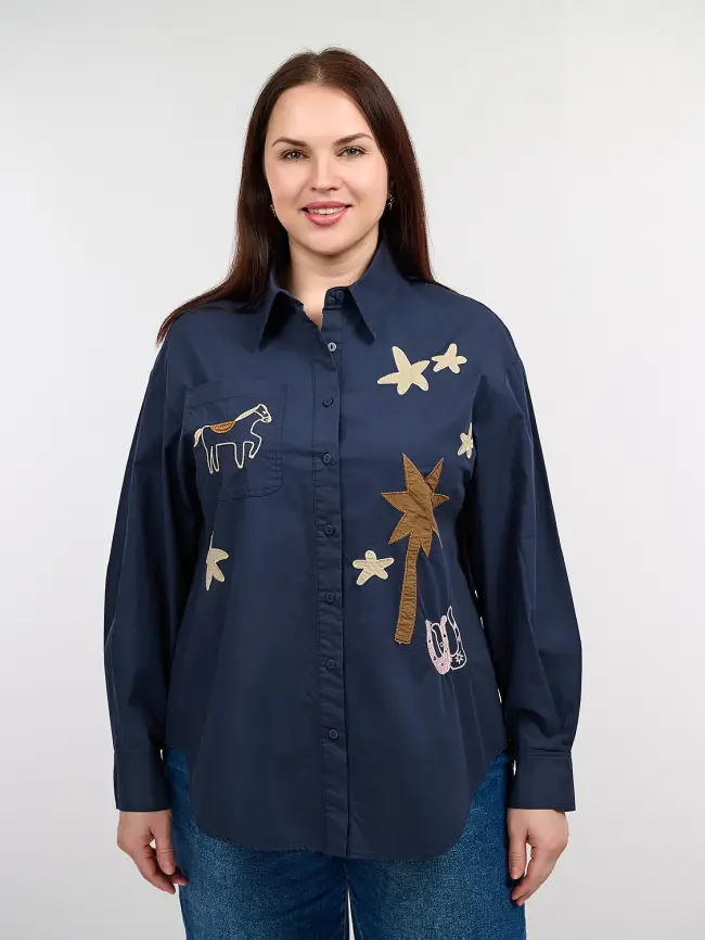 Рубашка 9115 Размер 48-56 фото 2