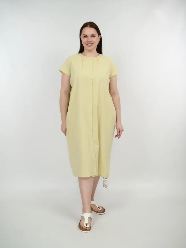 Платье летнее 9519 размеры 52- 58. фото 1