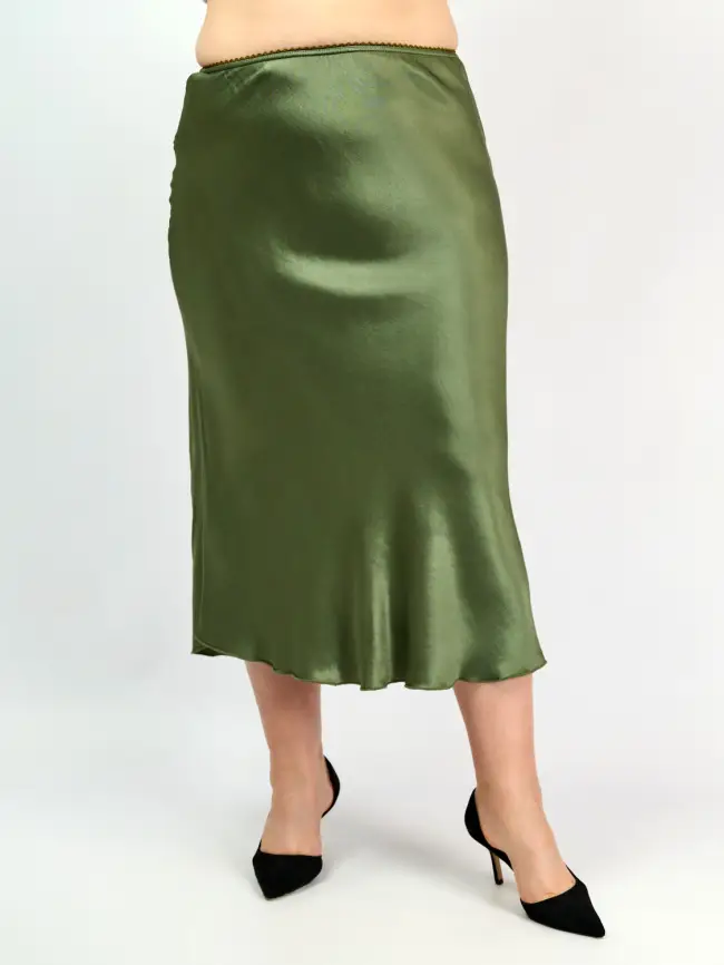 Юбка атлас 9298-1 Размер 48-56 фото 69