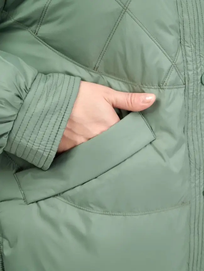 Пуховая куртка ЭттоПлюс 2553 Размер 48-52 фото 62