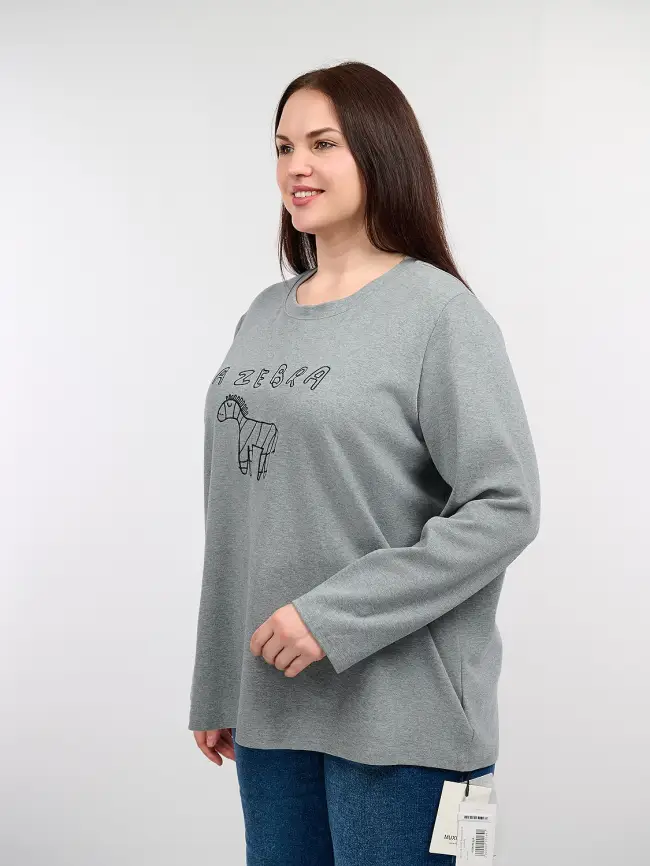 Лонгслив 51030 Размер 50-58 фото 11