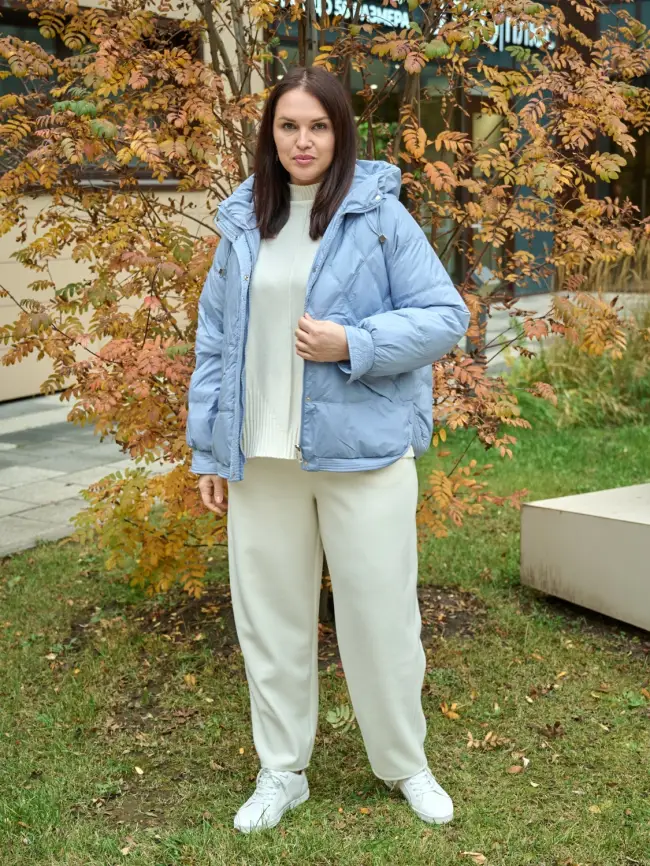 Пуховая куртка ЭттоПлюс 2553 Размер 48-52 фото 112